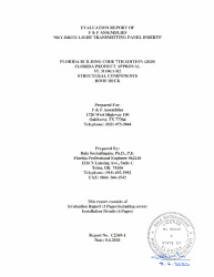 PR Instl Docs FL31160 R2 II EvaluationReportC2369 1