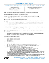 PR TECH DOCS FL31289 R2 AE PER 2654 REV1 9700F SS