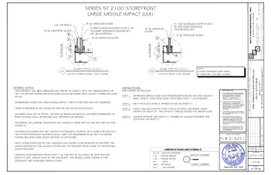 PR Instl Docs FL31325 R1 II 12.15.2020-EMC Storefront FA drawing- SS.1
