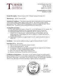PR TECH DOCS FL31327 R1 AE EVALREPORT-UCA-IZ3