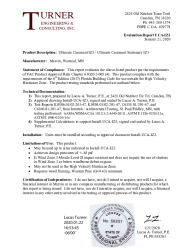 PR TECH DOCS FL31327 R0 AE EVALREPORT-UCA-IZ3