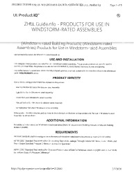PR CERTIFICATE FL31375 R0 C CAC ZHLL GUIDE INFO