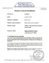 PR TECH DOCS FL31384 R1 AE 11000 HIGH IMPACT SGD - 20-229 - EVALUATION REPORT SS