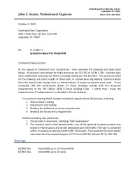 PR TECH DOCS FL31385 R1 AE EVAL REPT 998 S