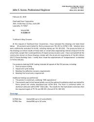 PR TECH DOCS FL31385 R0 AE EVALREPT MOD 998 S