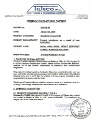 PR TECH DOCS FL31561 R0 AE ALUMINA PER DRWG 20-008