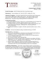 PR TECH DOCS FL31581 R1 AE EVALREPORT-L-550-2001
