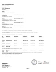 PR TECH DOCS FL31650 R0 AE VELOCITY SGD 1000 EVALUATION REPORT SIGNED