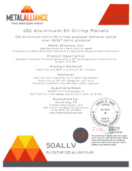 PR Instl Docs FL31652 R1 II 32Al 5V plywood-nonHVHZ