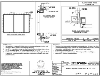 PR INSTL DOCS FL31992 R3 II D015732 - AC SH FIXED DS CHS (OOO) 120X84 DP35-40 FBC INSTALLS 6-15-22 SEALED