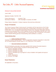 PR TECH DOCS FL32146 R0 AE RAC PE 6 9 20 EVALUATION REPORT C-SERIES