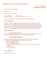 PR TECH DOCS FL32146 R1 AE RAC PE 10 1 20  EVALUATION REPORT H-SERIES