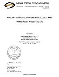 PR TECH DOCS FL32150 R2 AE 23304-2 MI WINDOWS 185MD FIXED - IMPACT 2020 FBC