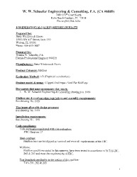 PR TECH DOCS FL32335 R0 AE EVALUATION REPORT WWS-378