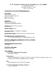 PR TECH DOCS FL32336 R1 AE EVALUATION REPORT WWS-371