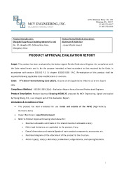 PR TECH DOCS FL32506 R0 AE BI-FOLD DOOR-EVALUATION REPORT 2017 SS
