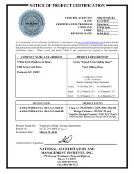 PR CERTIFICATE FL32817 R1 C CAC NI013915.04-R2