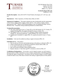 PR TECH DOCS FL33453 R0 AE EVALREPORTPEL234
