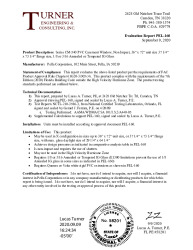 PR TECH DOCS FL33461 R0 AE EVALREPORTPEL160