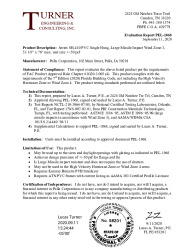 PR TECH DOCS FL33467 R0 AE EVALREPORT1068