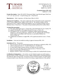 PR TECH DOCS FL33492 R0 AE EVALREPORT1070