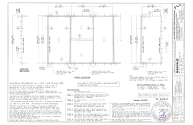 PR INSTL DOCS FL33676 R1 II SS - COASTLINE SF 4.6875 IN IZ4 LMI (1100 SF) - DWG W15-111 2020 R1