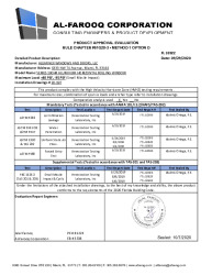 PR TECH DOCS FL33922 R0 AE SS - 100HR ALUM HORIZONTAL ROLLER (SMI) - PAE 2020