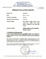 PR TECH DOCS FL33995 R1 AE PRODUCT EVALUATION REPORT SERIES 12000