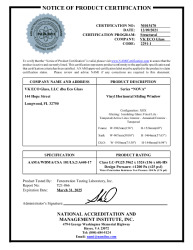 PR CERTIFICATE FL33999 R2 C CAC NI015470 NOVA HS