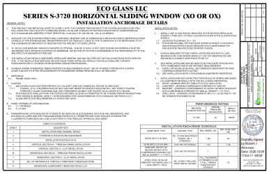 PR Instl Docs FL33999 R2 II ECOGLASS001 Rev0 EcoGlass Series3720 HS XO NI ss