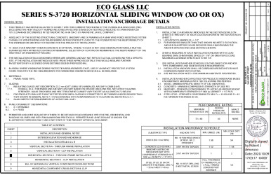 PR Instl Docs FL33999 R0 II ECOGLASS001 Rev0 EcoGlass Series3720 HS XO NI ss