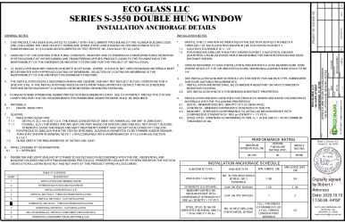 PR Instl Docs FL34001 R1 II ECOGLASS007 Rev0 EcoGlass Series3550 DH ss