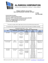PR TECH DOCS FL34006 R0 AE SS - COASTLINE OS FD 10FT LMI (500-10)-PAE 2020
