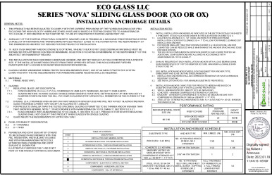 PR Instl Docs FL35086 R2 II ECOGLASS0017 Rev0 EcoGlass Series-NOVA-SGD ss