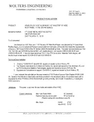 PR TECH DOCS FL35255 R1 AE 2553 EVAL