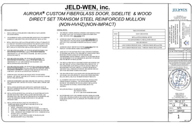 PR Instl Docs FL35256 R0 II JW050 SS 2020-11-13