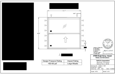 PR Instl Docs FL35403 R0 II 23824-1-1001 TAFCO 47000 SH Impact