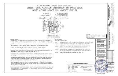 PR INSTL DOCS FL35404 R0 II 2020.12.09 - AD20-34 - SERIES 10500 ENTRANCE DOOR FPA - LMI - SS