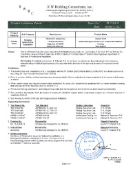 PR TECH DOCS FL35436 R0 AE (A) EVAL 35436.16
