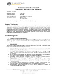 PR TECH DOCS FL36795 R0 AE EVAL
