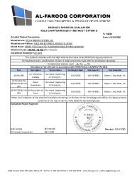 PR TECH DOCS FL36834 R0 AE SS - 50 SH (NI) - PAE 2020