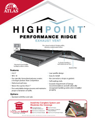 PR Instl Docs FL36841 R0 II Highpoint Performance Ridge