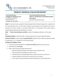PR TECH DOCS FL36843 R0 AE EVALUATION REPORT- SS 