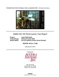 PR Instl Docs FL36953 R0 II Lane Field South Performance Report CCLI 17-008