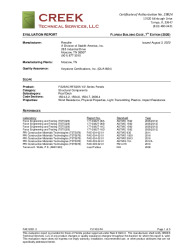 PR TECH DOCS FL37055 R0 AE FL7403 R4 AE FL 7403 ROOF DECK 40 SERIES PANELS