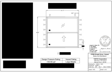 PR Instl Docs FL37232 R1 II 23824-1-1001-R1 TAFCO 47000 SH Impact