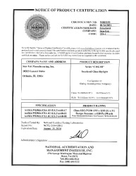 PR CERTIFICATE FL37318 R0 C CAC NOPC CMGIII