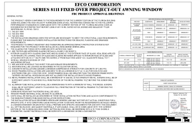 PR Instl Docs FL37357 R0 II EFCO-029 Rev0 Series 881I Fixed over PO ss