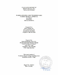 PR Instl Docs FL37815 R0 II EvaluationReportC2444 5