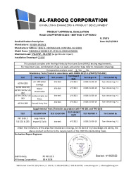 PR TECH DOCS FL37878 R1 AE SS - THERMAL SS XL FIXED (LMI) - PAE 2020